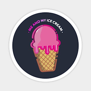 Me And Me Ice Cream Magnet